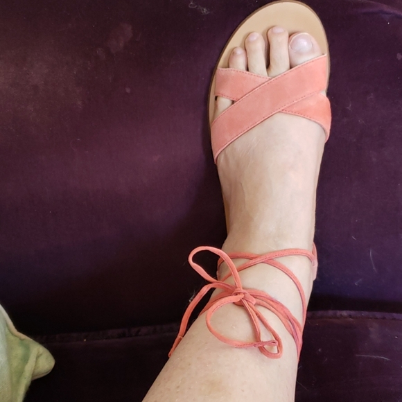 J. CREW WRAP SANDALS - Picture 1 of 5